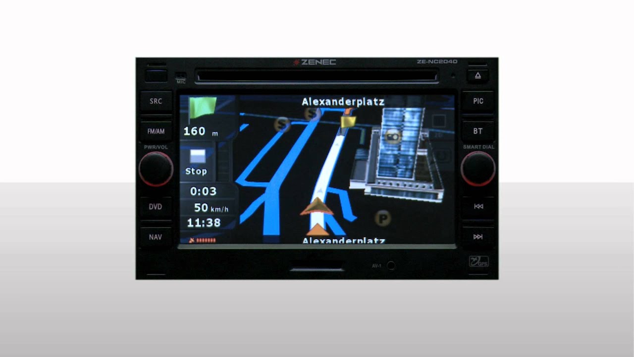 ZENEC EGO ZE-NC2040 Navigation2 - deutsch