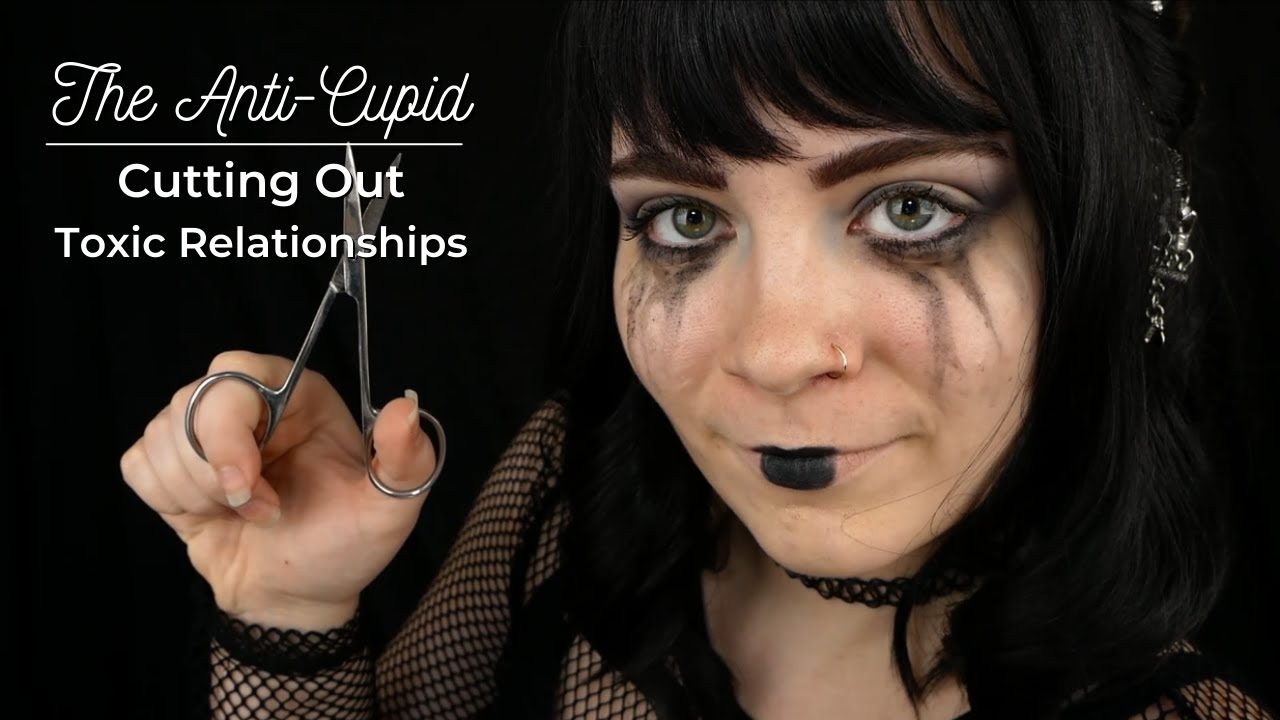 ASMR ✂️ Anti-Cupid Helps You With Toxic Relationships 🖤 | Soft Spoken RP