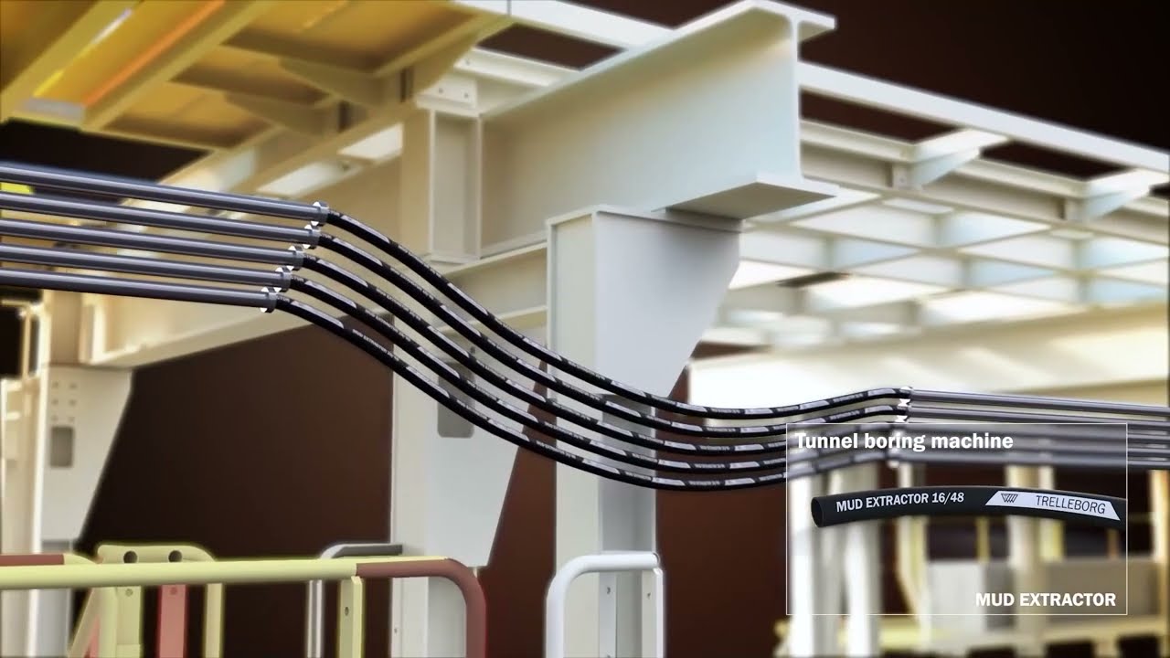 Hose assemblies solutions for Building & Construction - Trelleborg Fluid Handling Solutions