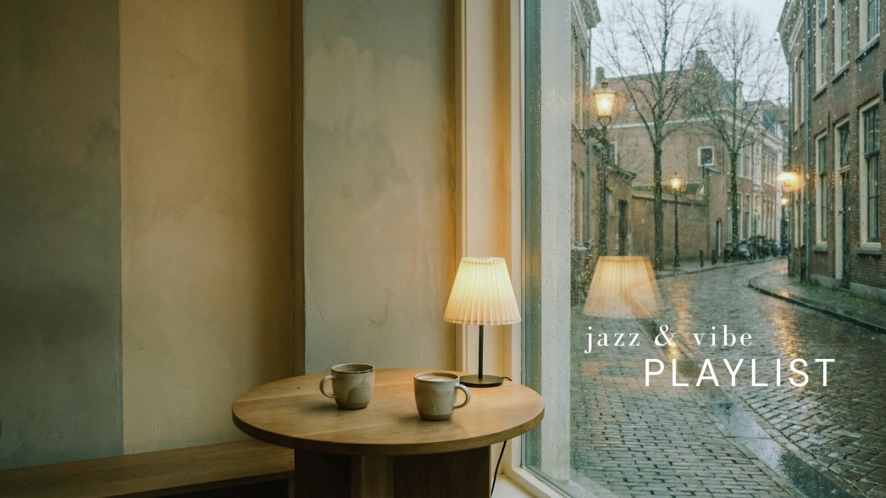 Relaxing Jazz Playlist │ Cozy Jazz Café, Smooth Music for Deep Focus, Study & Cozy Vibes