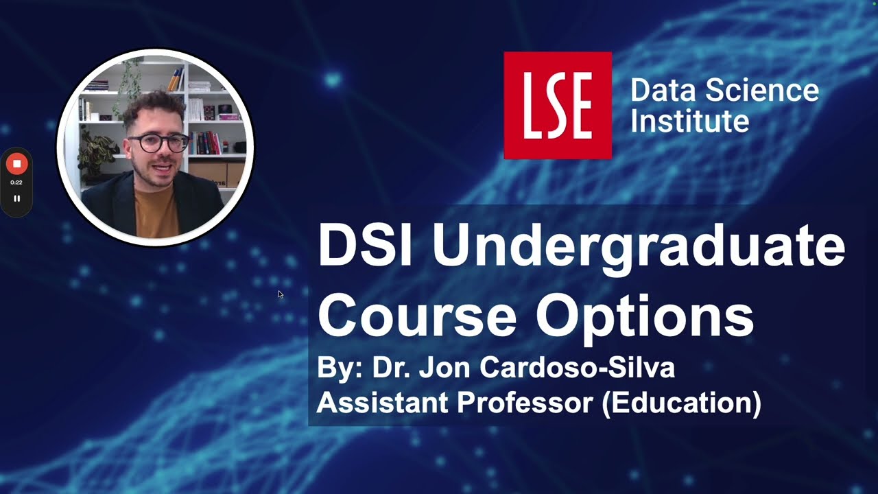 Data Science Institute Undergraduate Course Module Choices