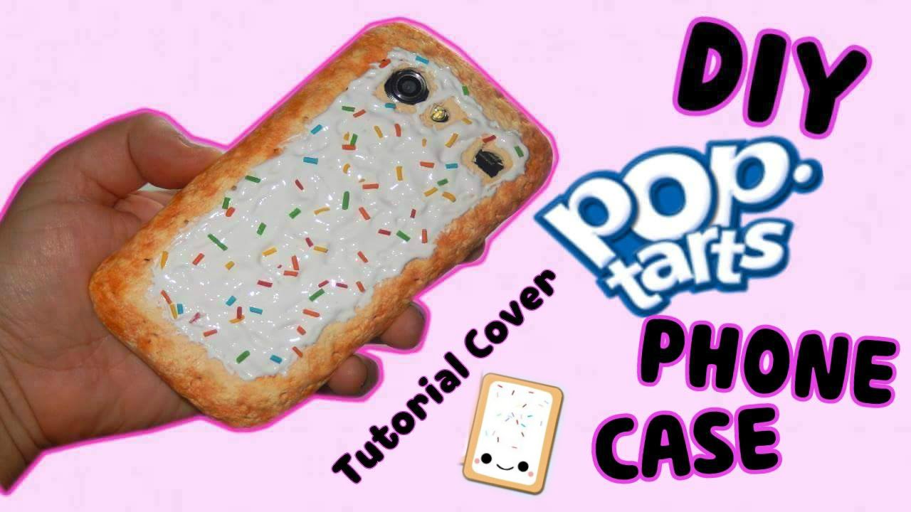 DIY | Pop Tart Phone Case Tutorial - Cover in silicone || Iolanda Sweets