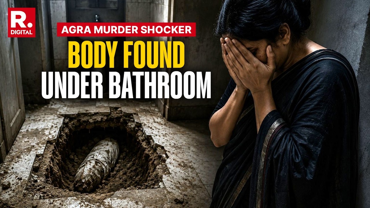 Agra Woman Arrested After Husband&rsquo;s Body Found Buried Under Bathroom Floor | 45-Day Missing Case