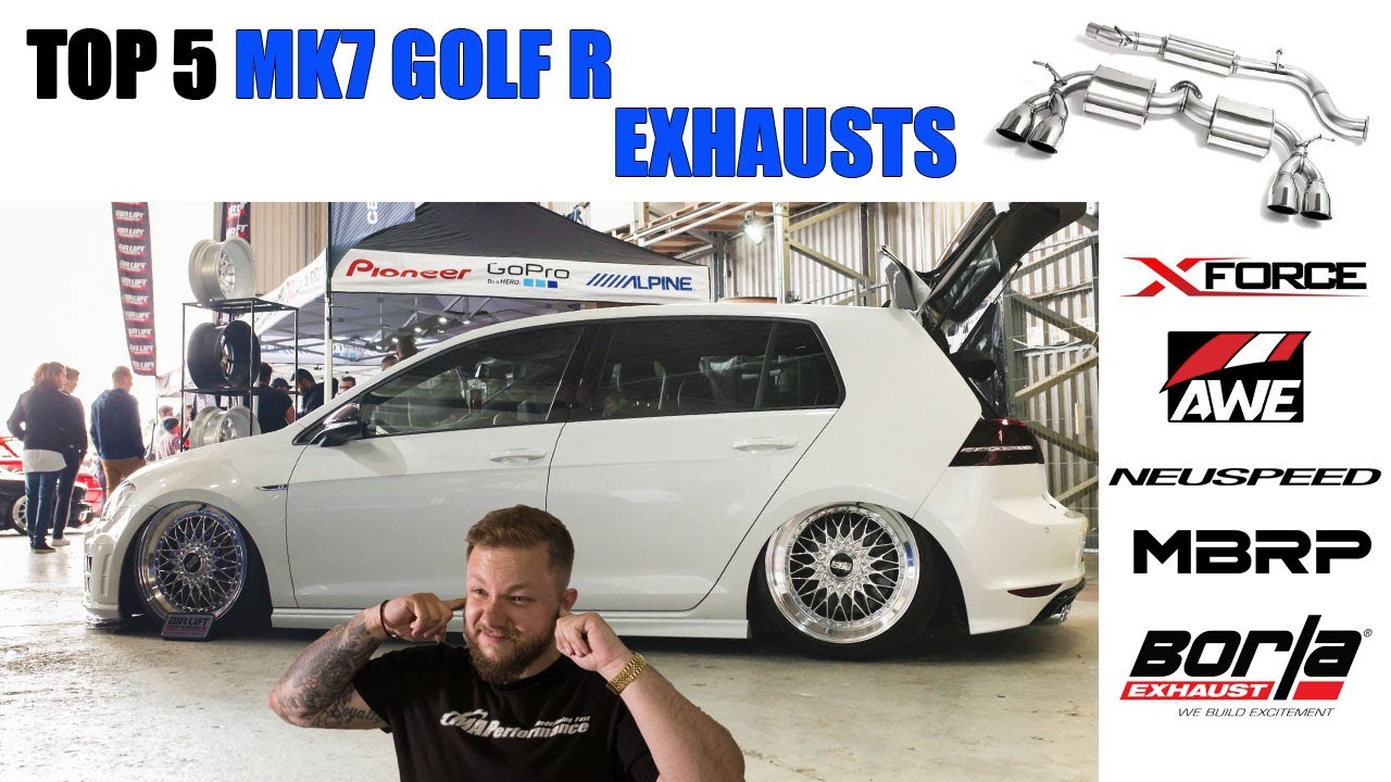5 лучших выхлопных систем Catback для Volkswagen Golf R MK7