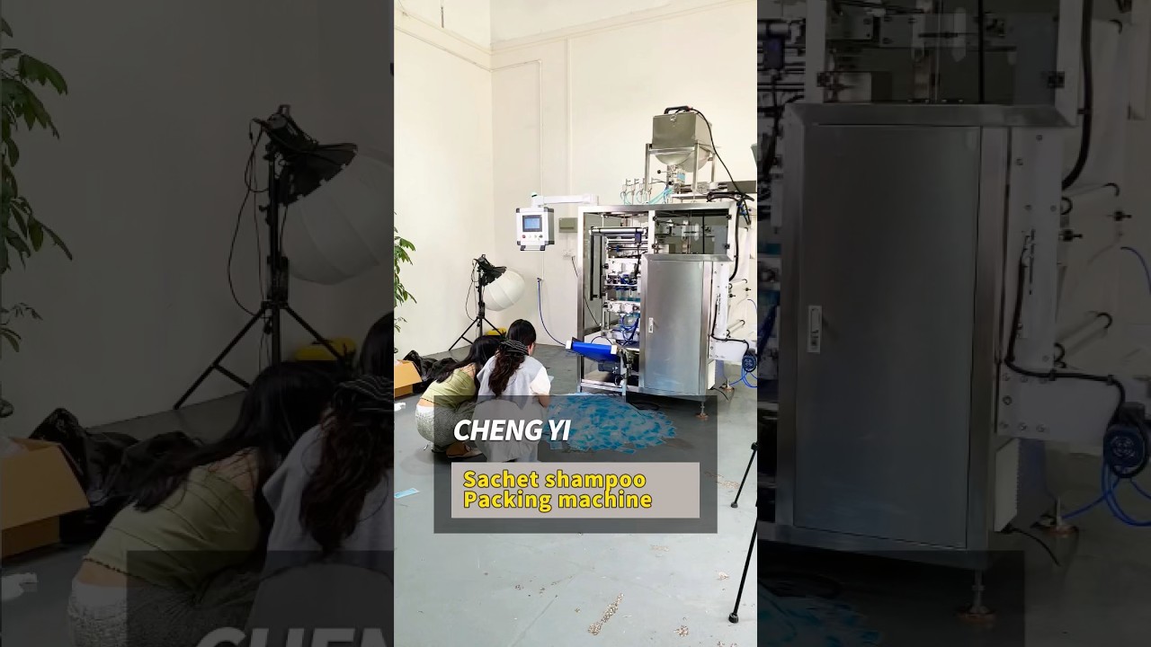 Multi lane shampoo packaging machine,sachet liquid filling machine