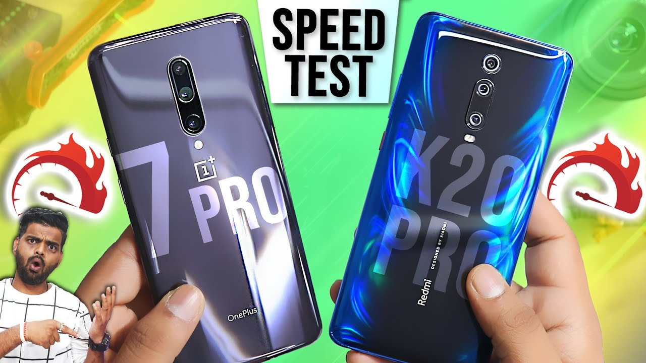 Redmi K20 Pro Vs Oneplus 7 Pro Speed Test: Rs 28,000 🤑 Rs 48,999