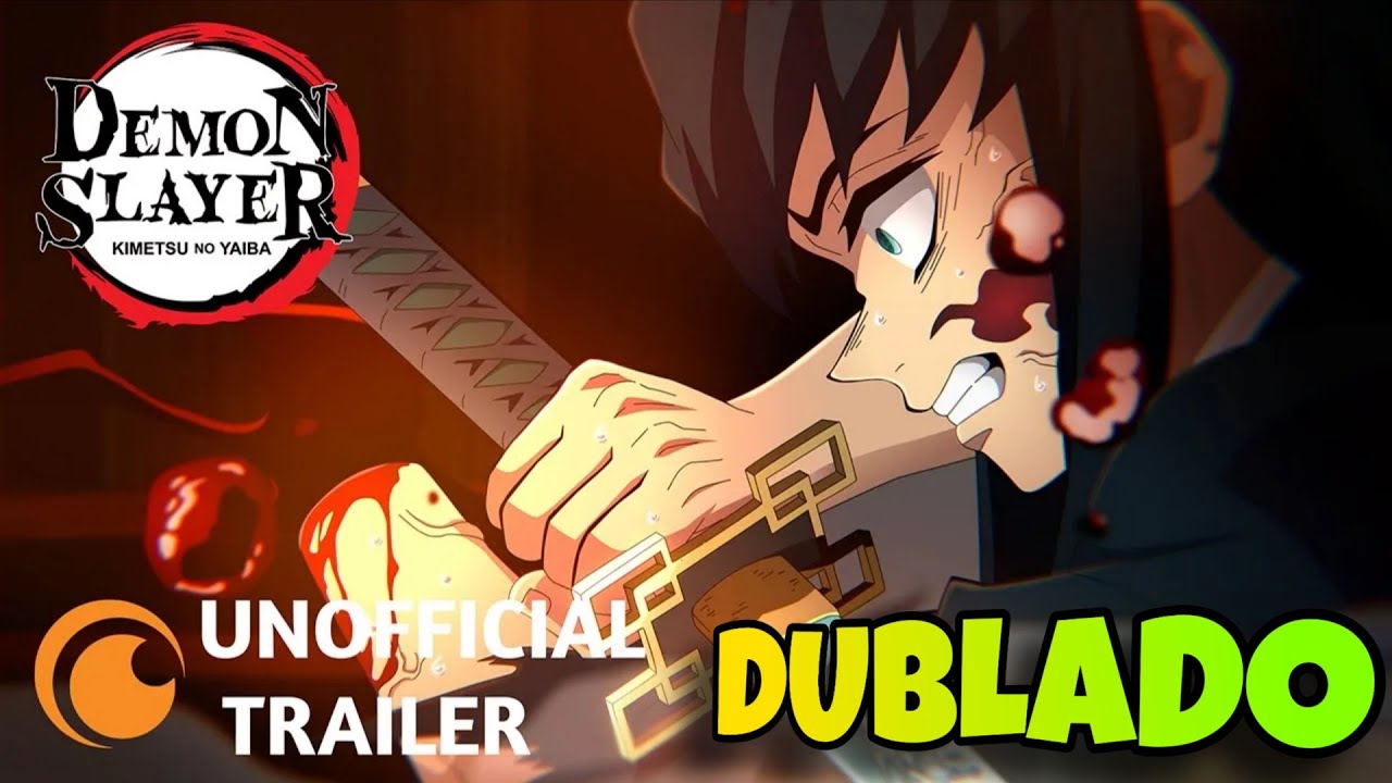 🇧🇷 Demon Slayer Castelo Infinito Trailer: Kokushibo vs Tokito - DUBLADO