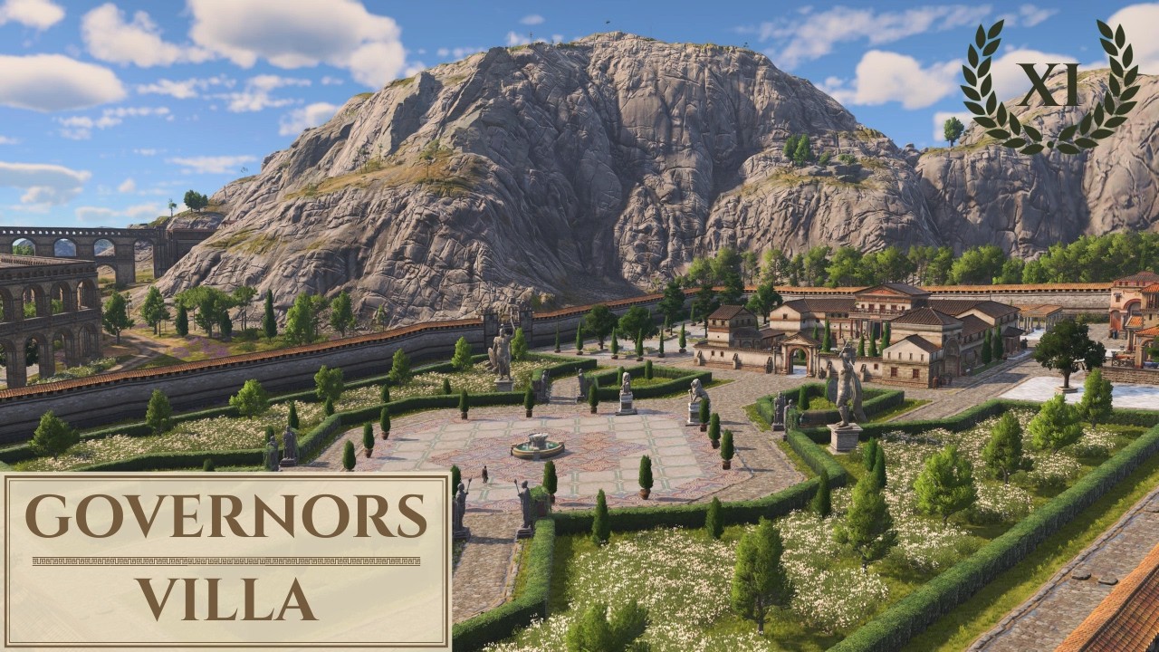 Governors Villa | Ep. 11 | Aesthetic Detailing Series | Anno 117: Pax Romana | PS5