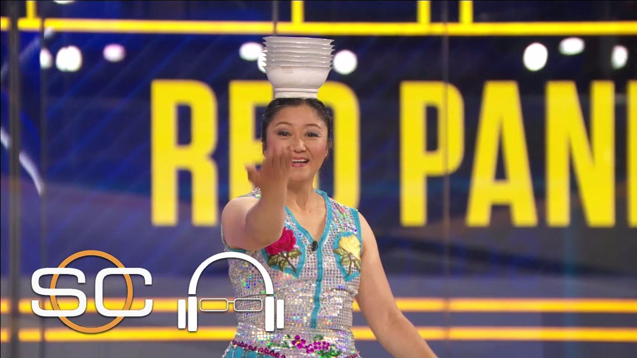 'Red Panda' Performs NBA Halftime Routine At ESPN | SC with SVP | June 8, 2017