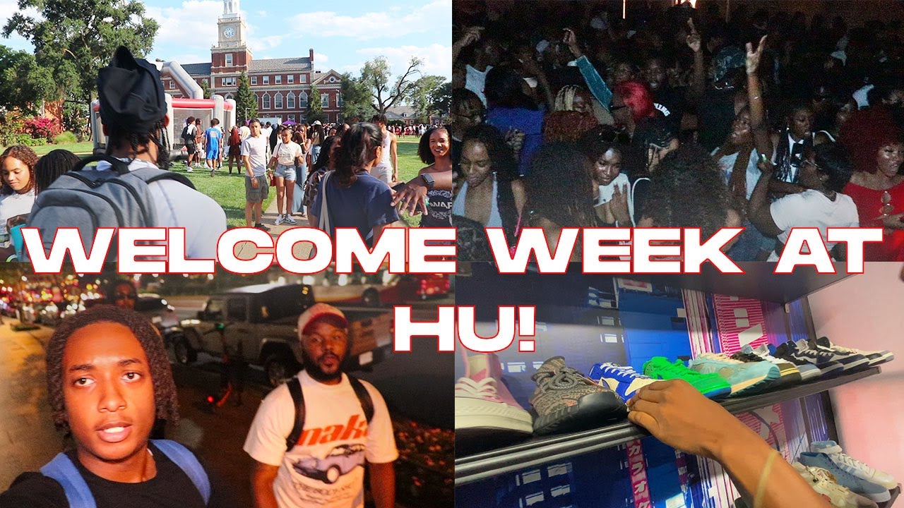 Welcome Week 2023 At Howard University! | Vlog #1