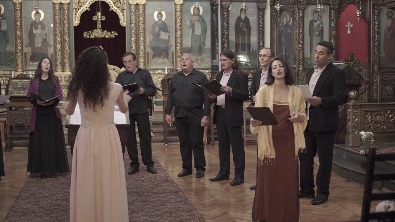 Agni Parthene\Ἁγνὴ Παρθένε\Чистая Дево - Denitza Seraphim & Spasenie/Salvation CHOIR