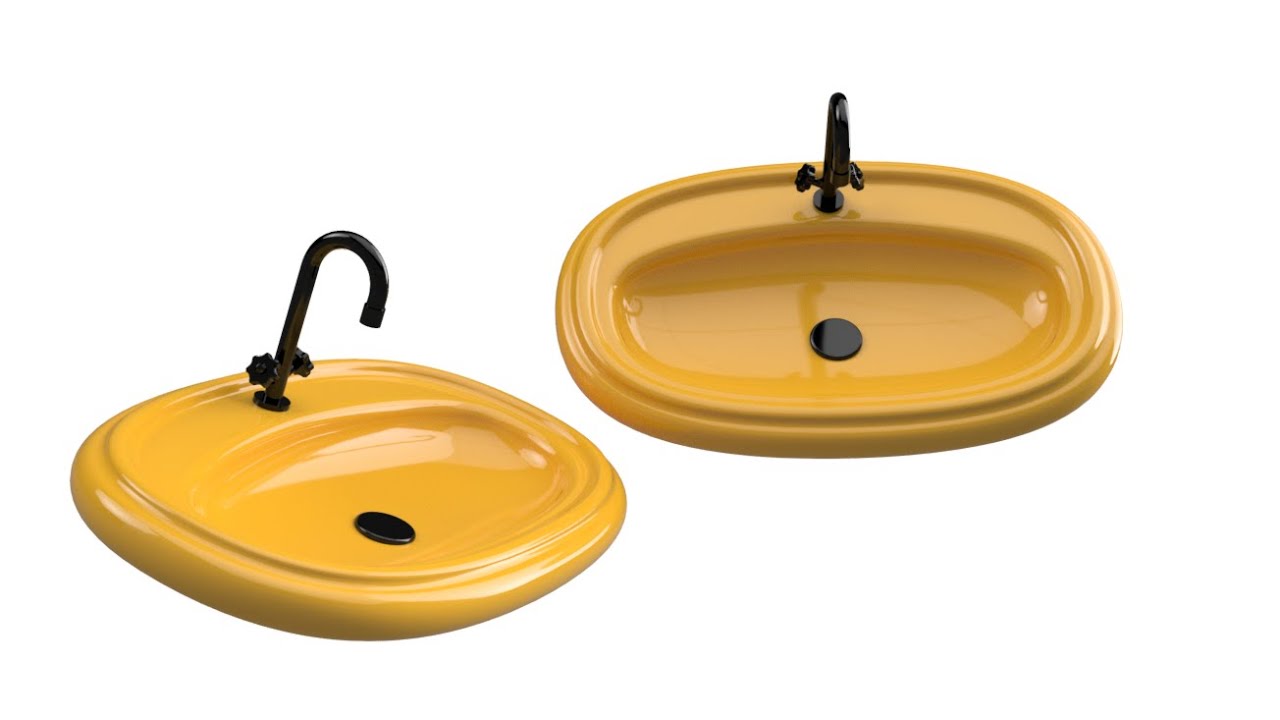 P.37. Modeling (Surface) the sink in Fusion 360 /  Моделируем раковину во Fusion 360