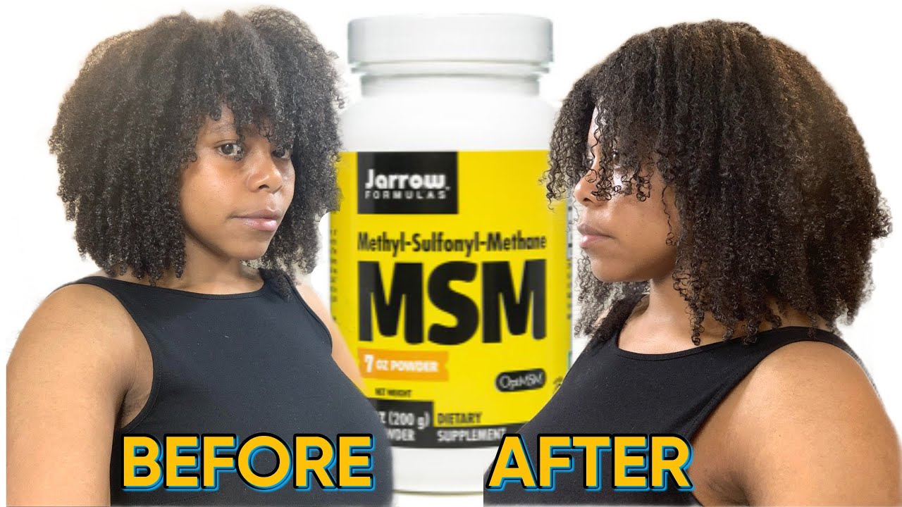 I TOOK MSM FOR JOINT HEALTH AND IT GREW MY HAIR SUPER FAST! [6 month results] 2022