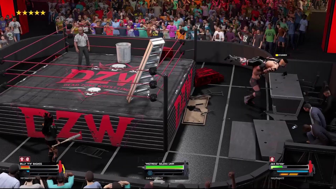 DZW Week Sixteen Match One (Billy Badass Vs Jack Strider) Part 2