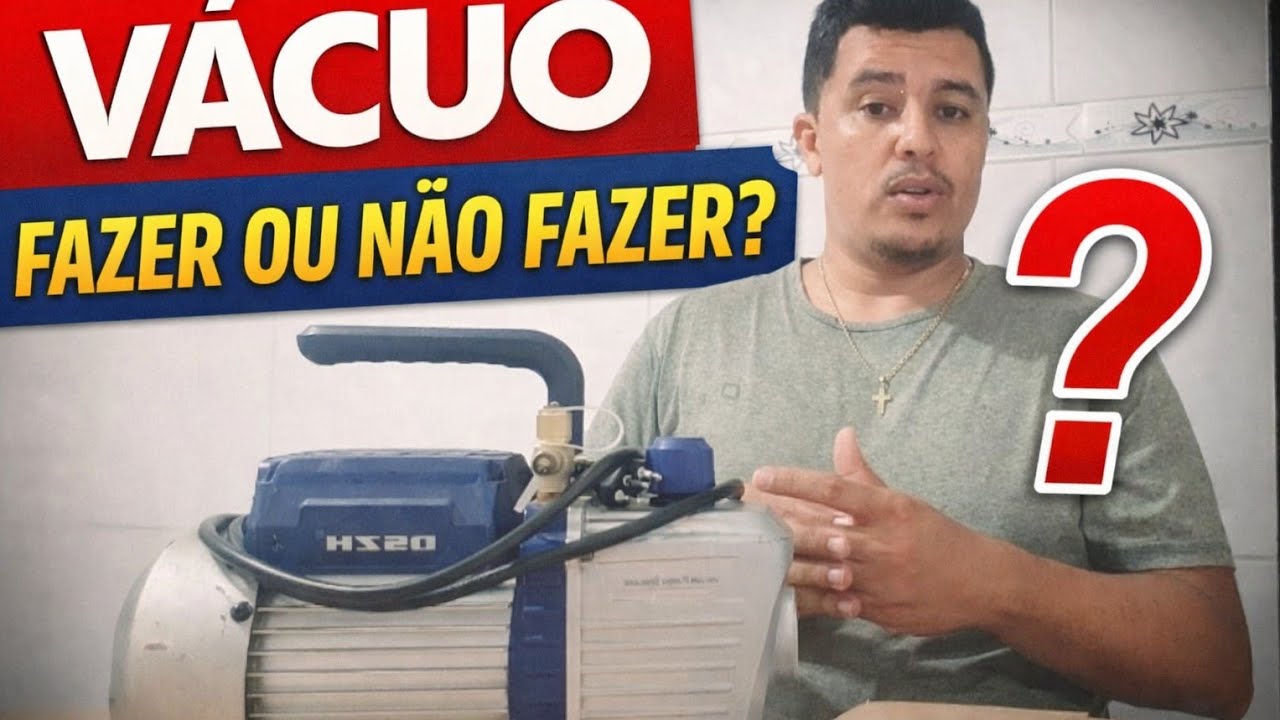 O que Acontece se não fizer o VÁCUO no sistema de REFRIGERAÇÃO? 