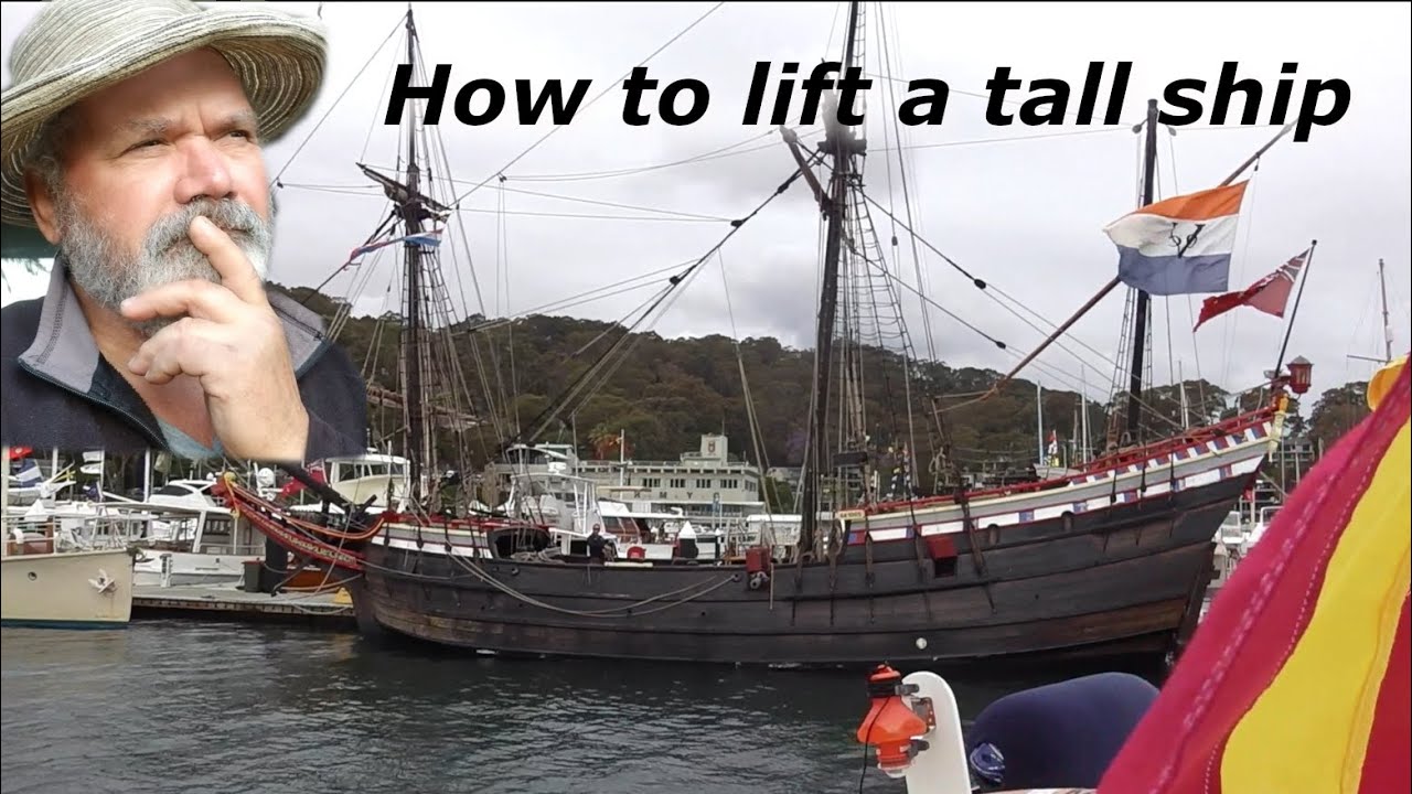 How to lift a tall ship