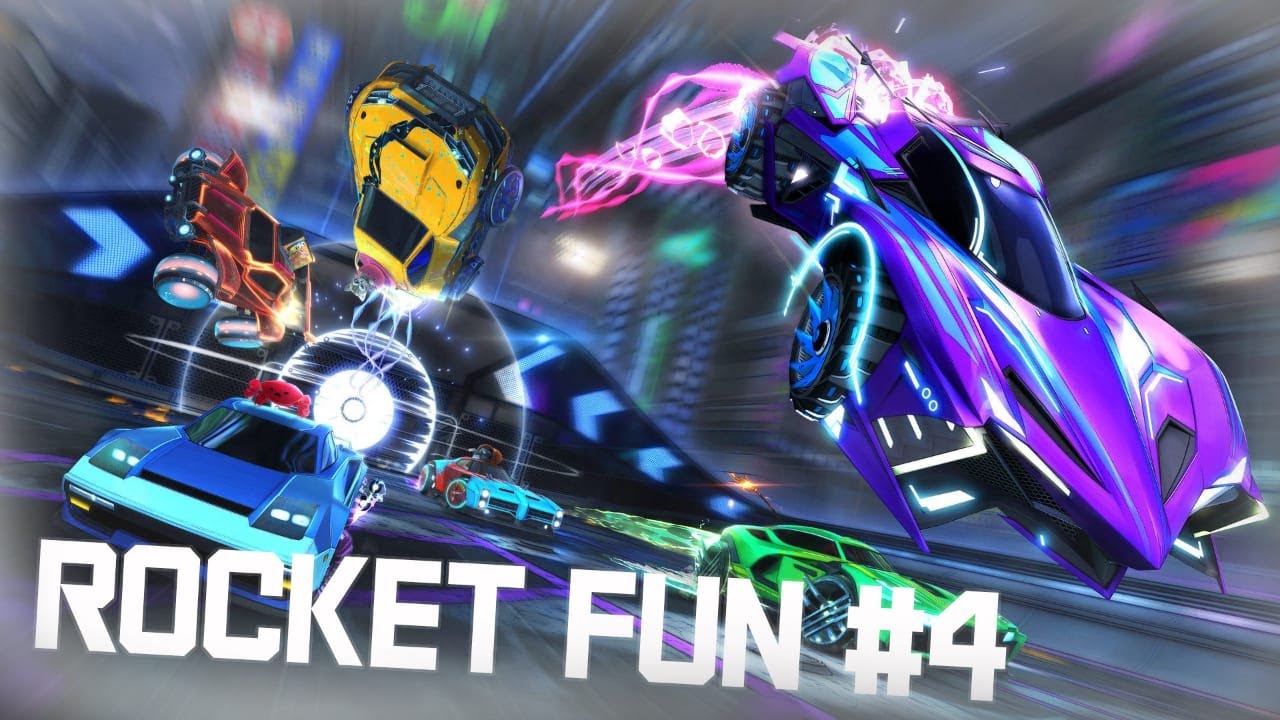 Rocket Fun I Нарезка Голов, Сейвов, Голевых Передач и Комбинаций I Rocket League (#4)