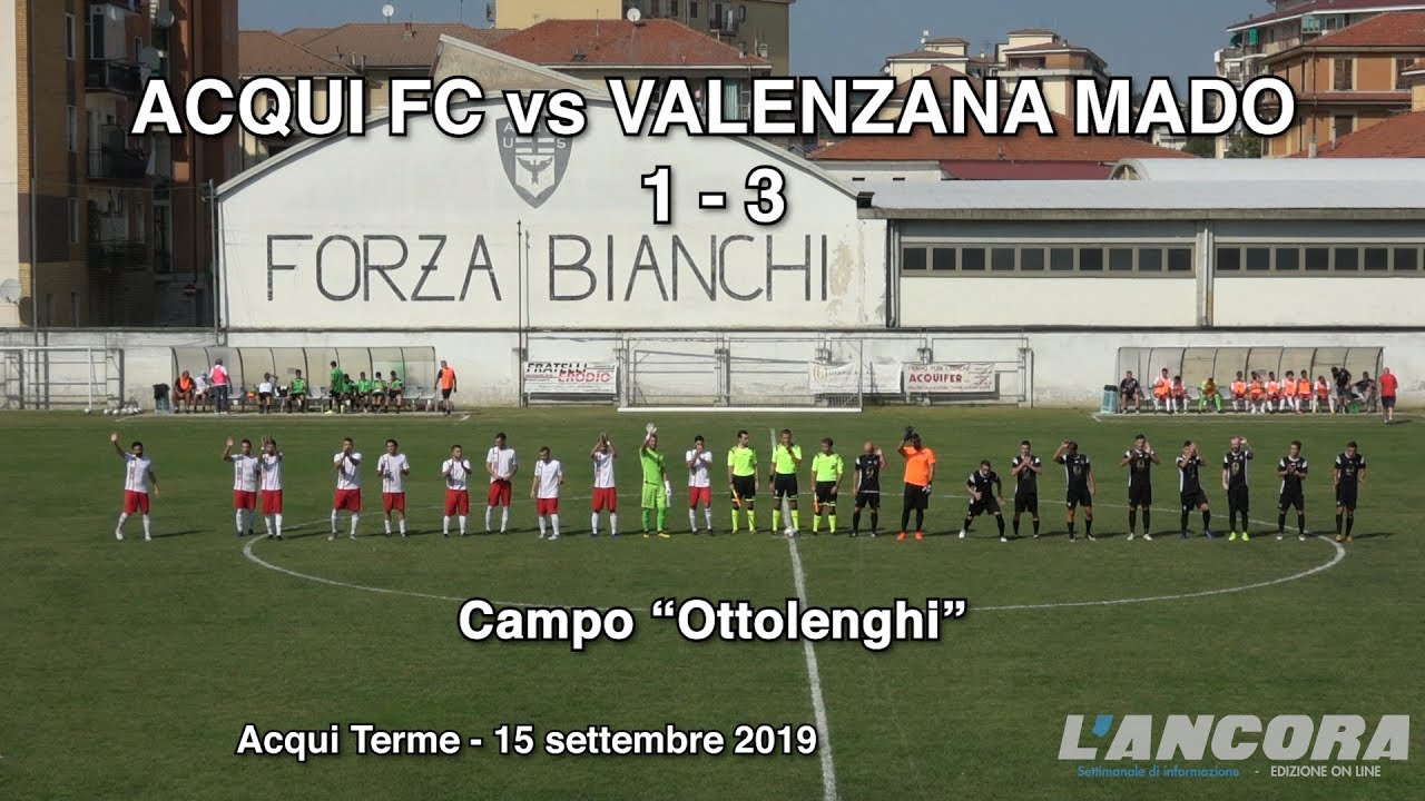 Acqui Terme - Acqui FC vs Valenzana 1 - 3