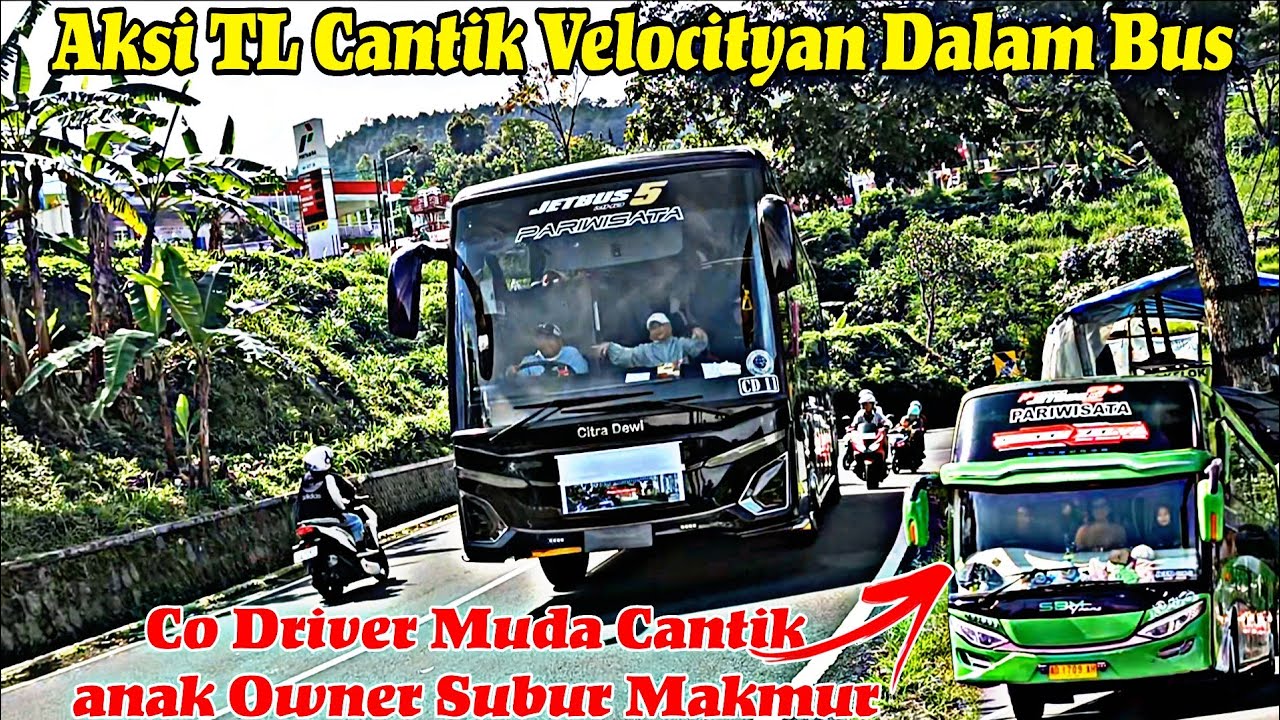 Sapaan Hangat Kru Bus dan TL di Kelok 8 Tawangmangu 