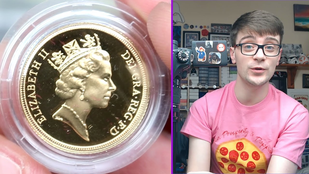 Granddad Collects Left Me A Gold Coin!!! World Coin Hunt #131