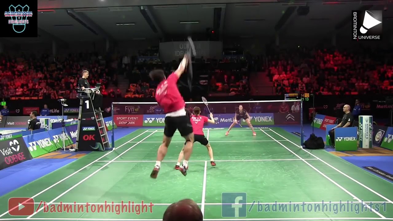 Ko Sung Hyun NUCLEAR SMASH Badminton Highlights
