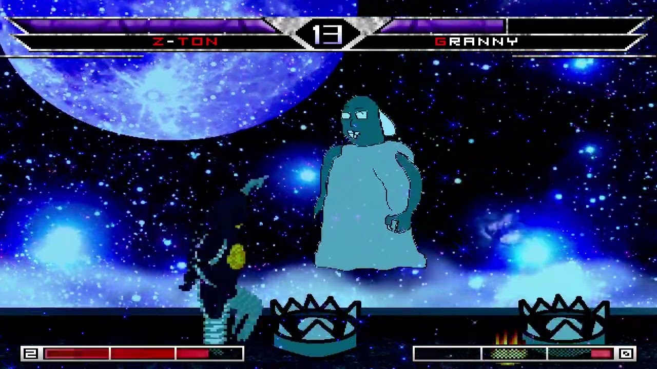 KOF MUGEN Z-Ton vs Granny