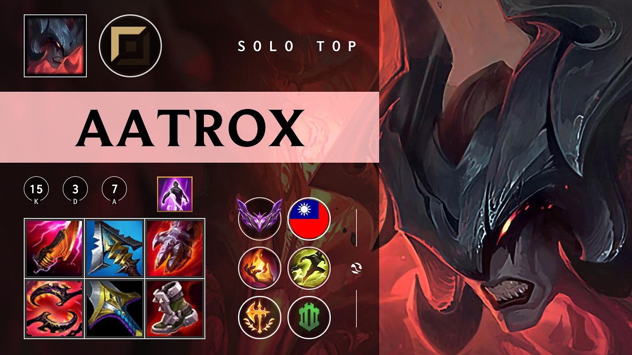 Aatrox Top vs Ezreal - TW Master Patch 26.07