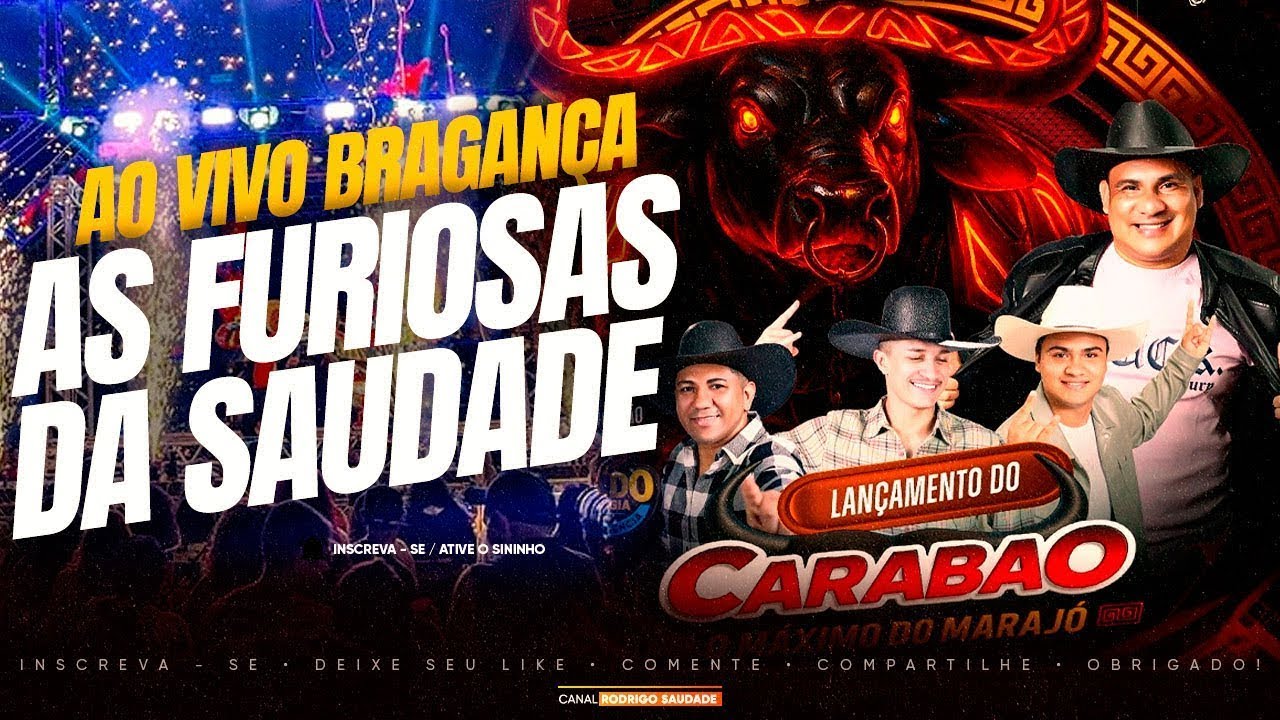 NOVO CARABAO AO VIVO EM BRAGANÇA 2026 I DJ SILVINHO DO CARABAO 2026 I NOVO CARABAO 2026