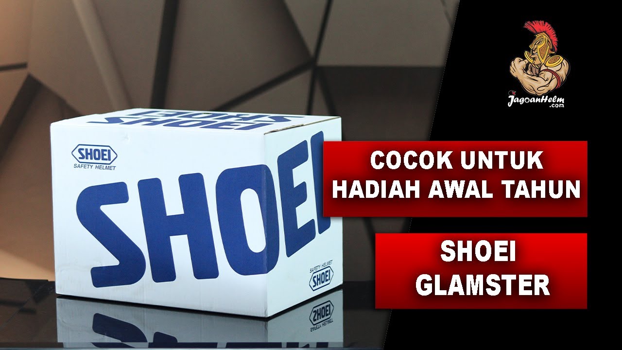 UNBOXING : SHOEI GLAMSTER ~ NEW MOTIF