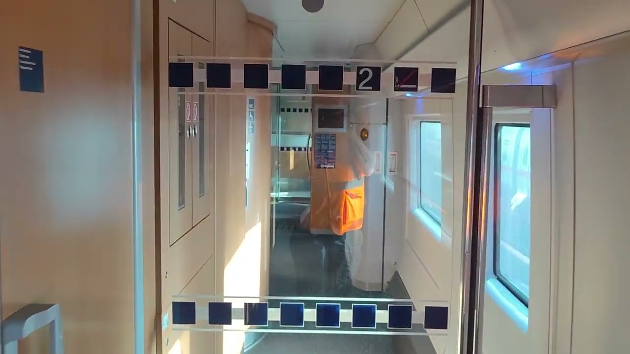 ICE BR 407, Besichtigung Innenraum