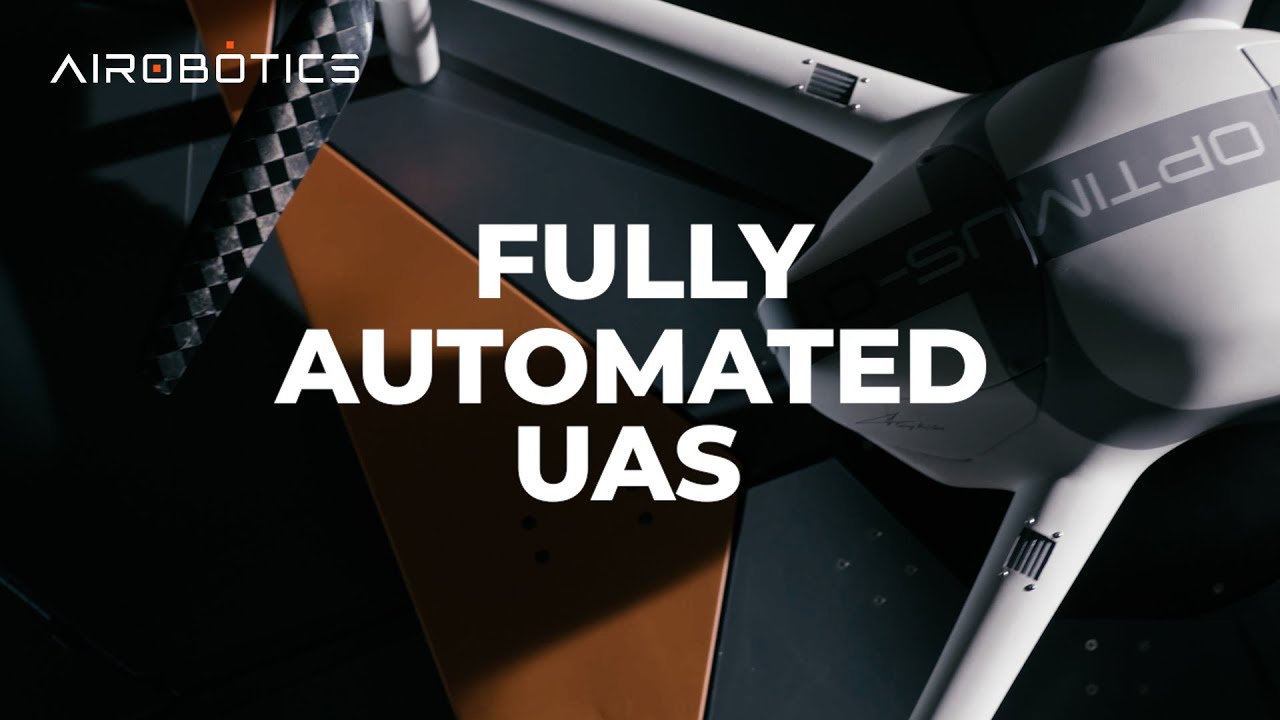 Airobotics' Optimus - Fully Automated UAS