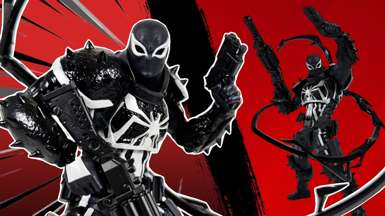My Favorite Revoltech Ever!! - Amazing Yamaguchi Agent Venom Review