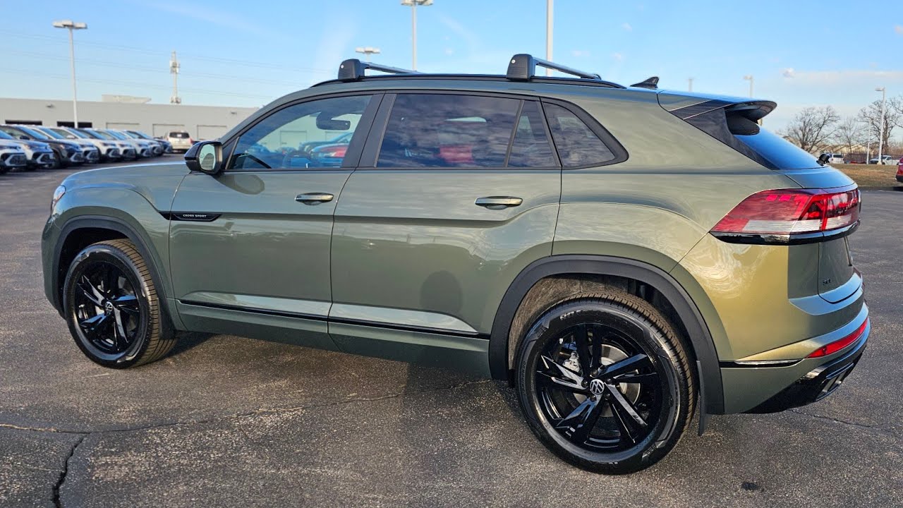 2026 VW Atlas Cross Sport SEL R-Line Black 4Motion! 