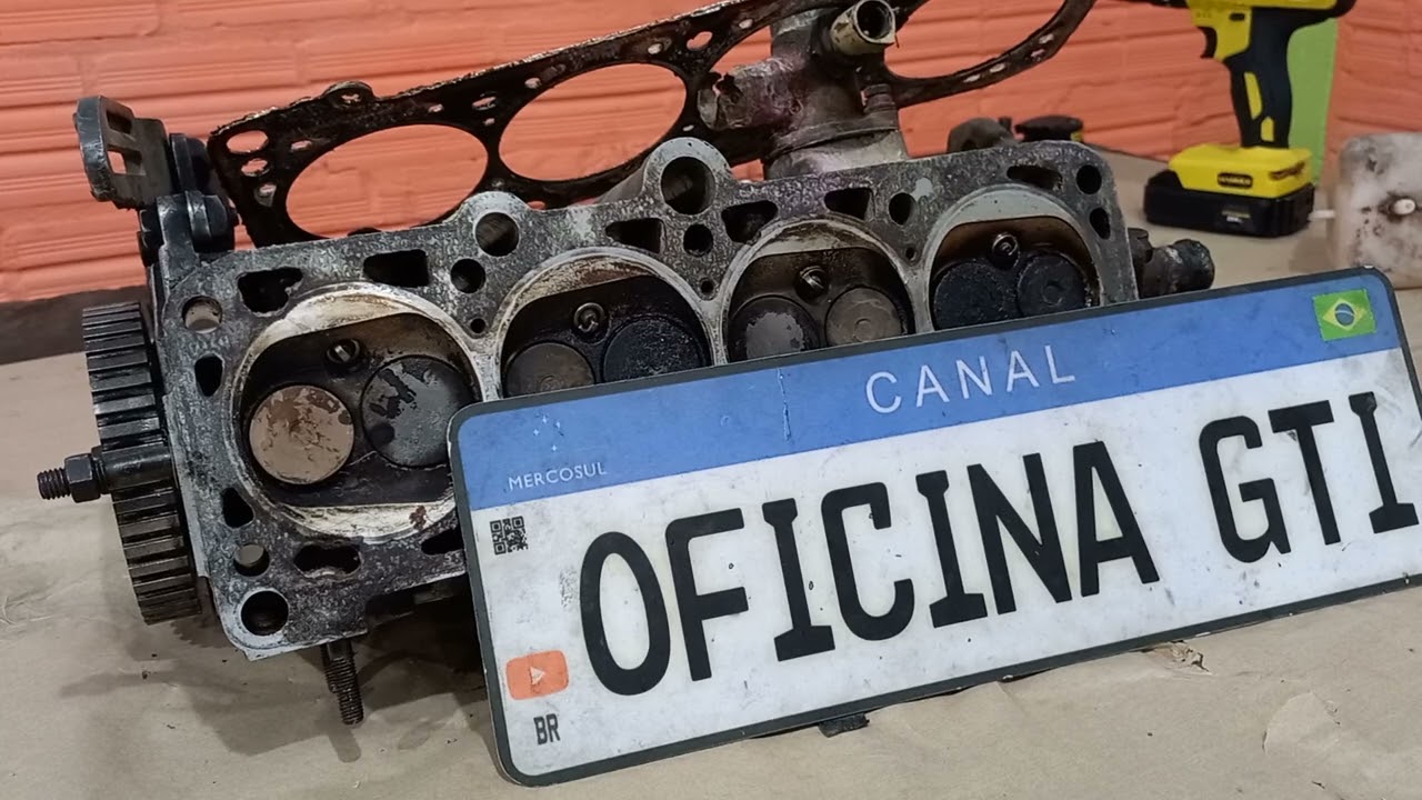 Motor ap 1.8 Santana , gol etc passando água  para  o óleo #manutenção #santana #motorap #oficina