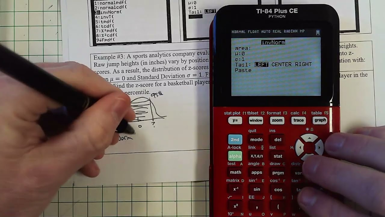 STAT 2163 Lesson 6.1 Example #3 Finding z scores from Known Areas