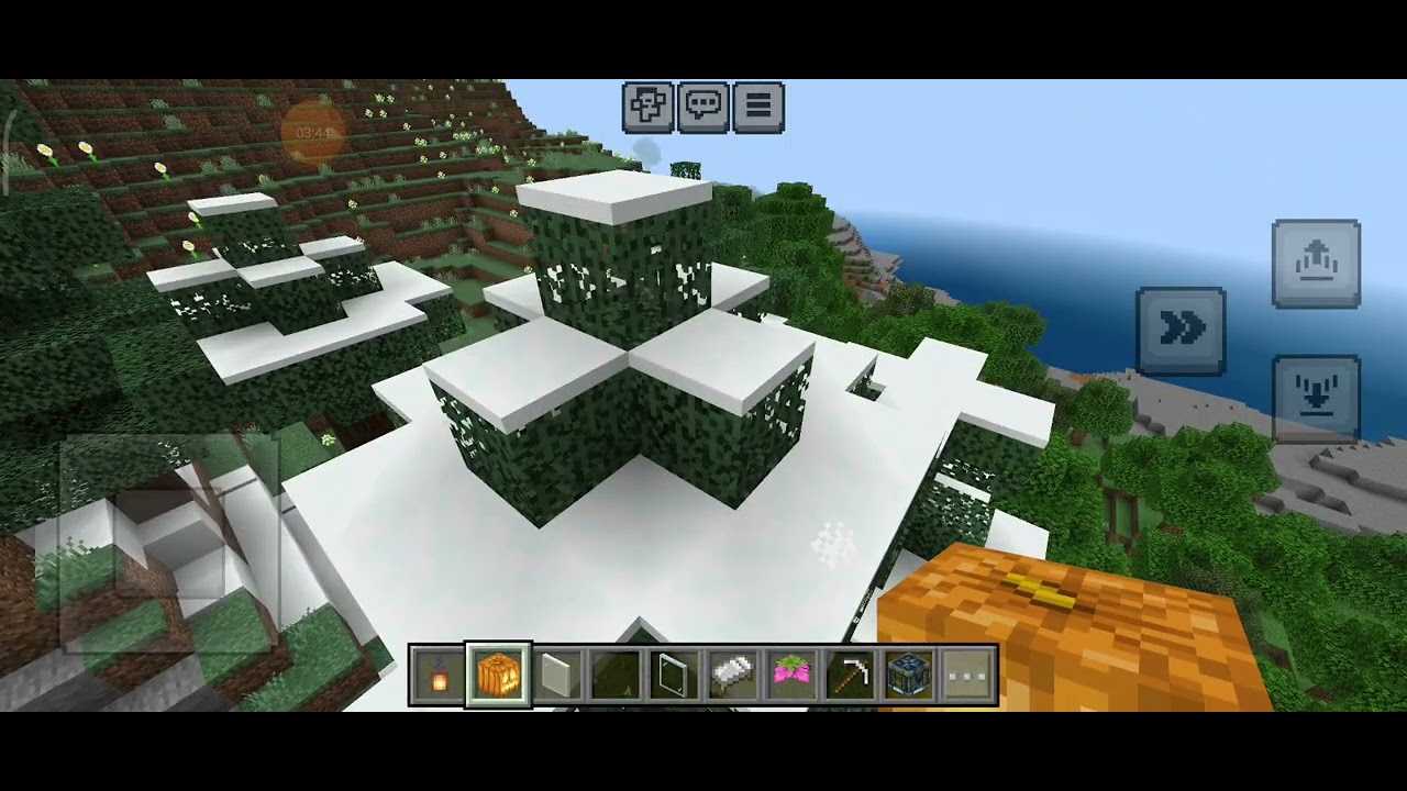 new house built in ice place in Minecraft #minecraftsurvivalseriesinhindi