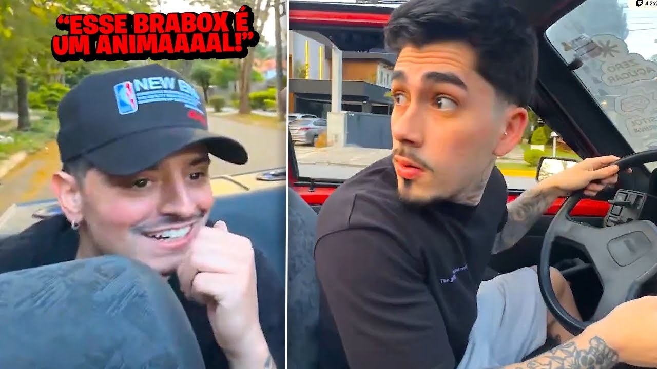 CORINGA, BRABOX E GABEPEIXE PEGARAM O UNO CONVERSIVEL PRA DAR UMA VOLTA!!