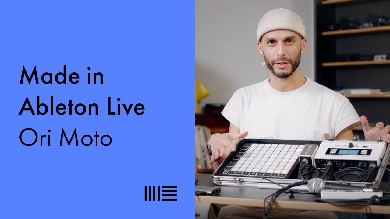 Made in Ableton Live: Ori Moto on how to prepare songs for performance with Live