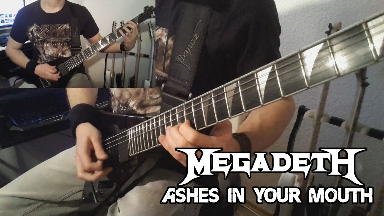 Megadeth - Ashes In Your Mouth | Full Guitar Cover (Tabs - All Guitars - HD)