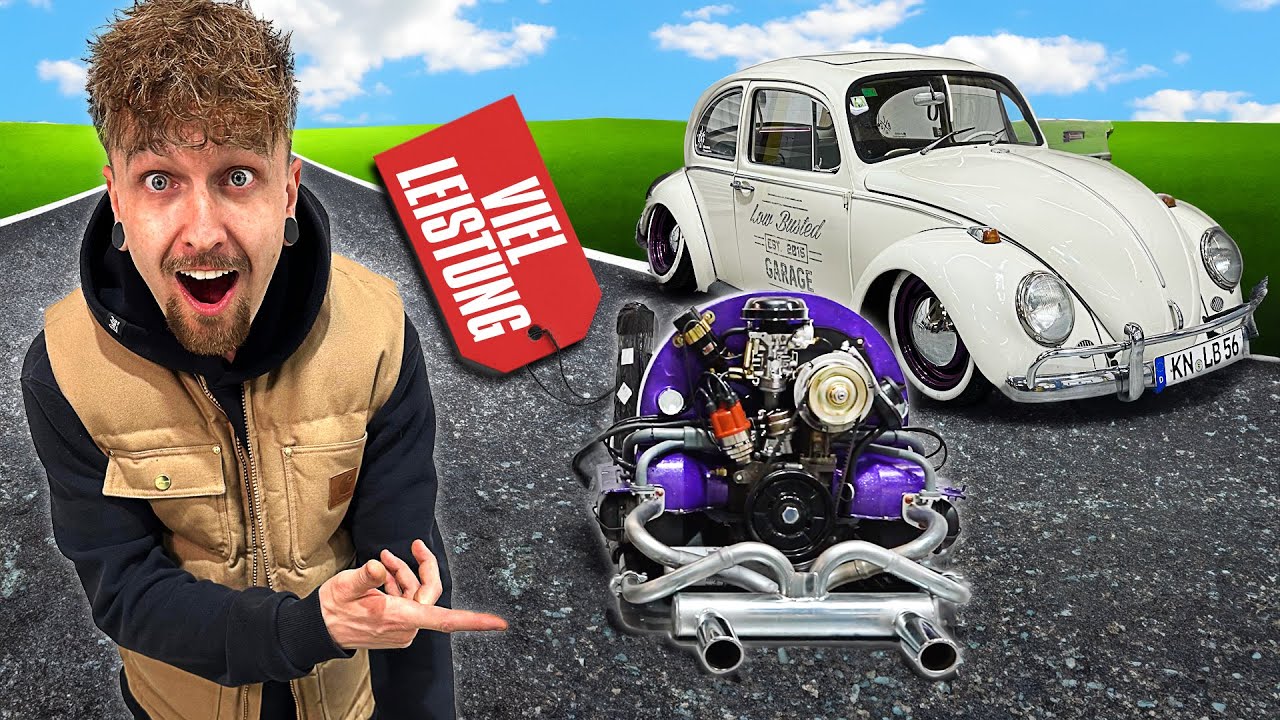 Hochgezüchteter Tuning Motor für meinen VW Käfer