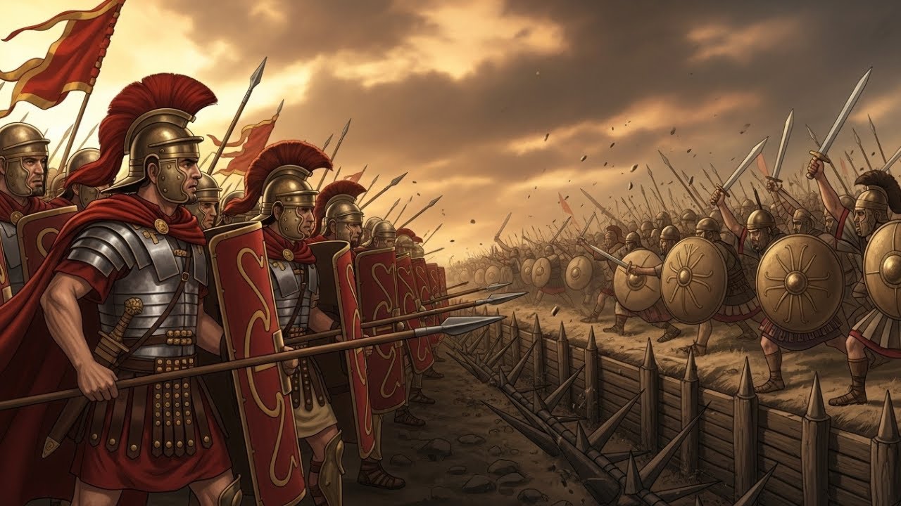 LA BATALLA DE DARA: El Genial Plan ROMANO que Derrotó a 50.000 PERSAS USANDO SOLO TIERRA
