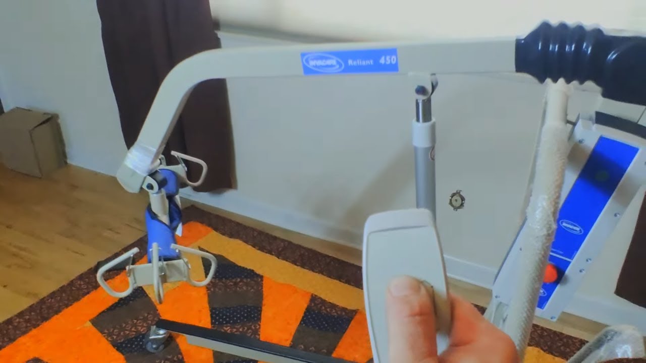 Invacare Reliant 450 Transfer Lift - How to Assemble Step by Step