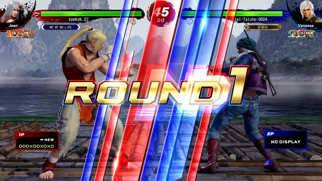 【VFes / VF5us 高段位戦】 爆焔神 ジャン紅條 VS 幻冥神 ベネッサ
