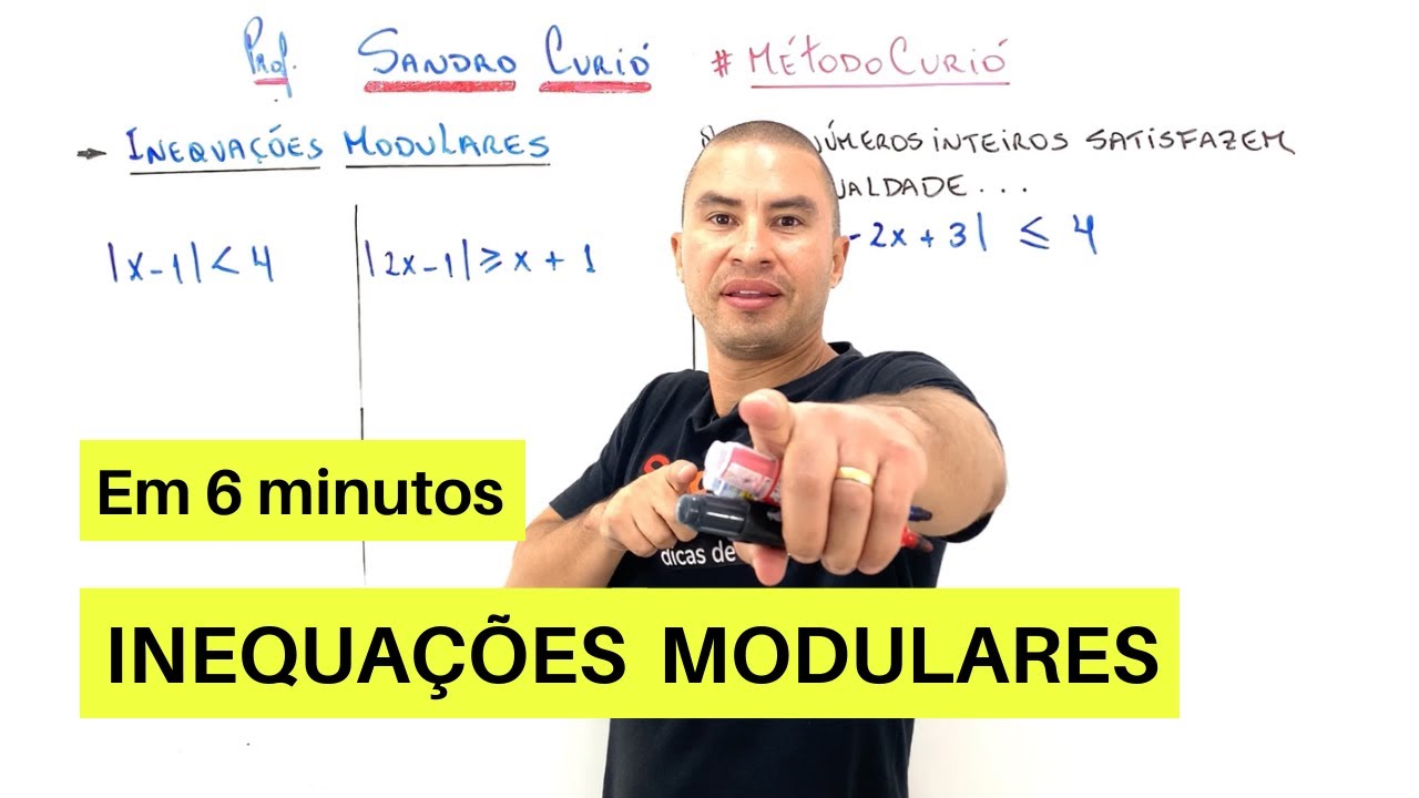 FÁCIL e RÁPIDO | INEQUAÇÕES MODULARES