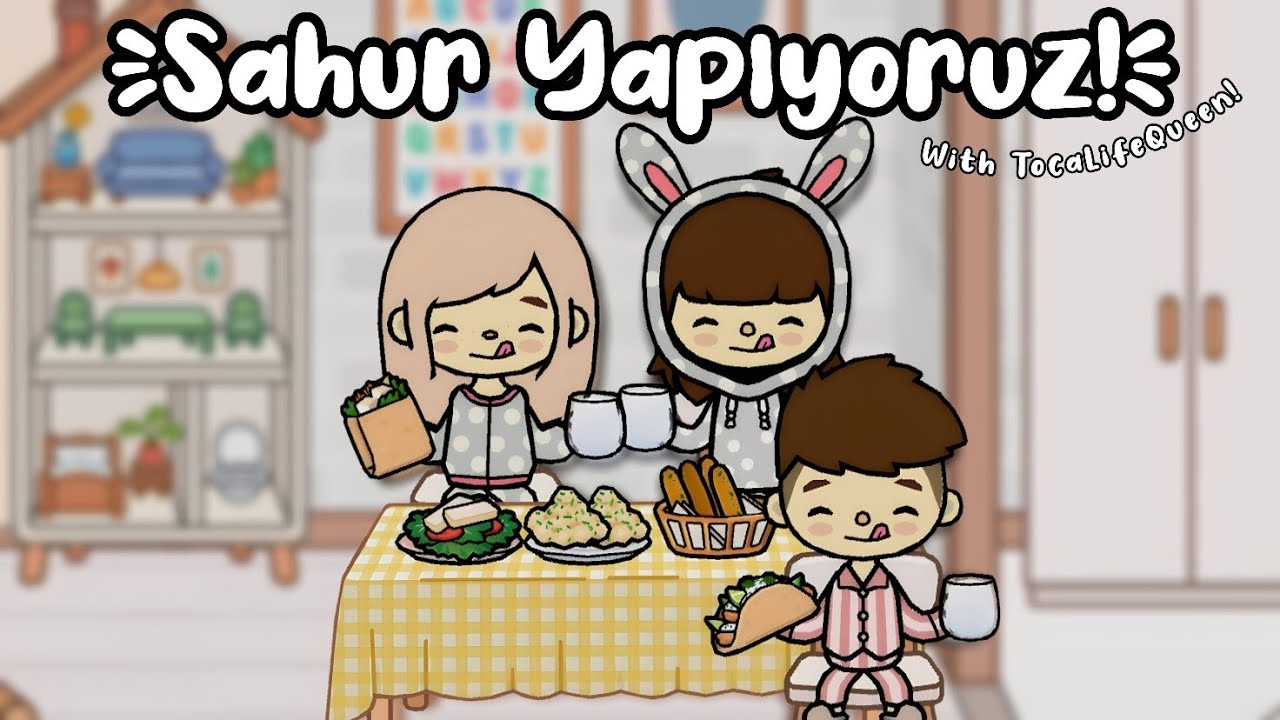 Sahur yapıyoruz W/@TOCA LİFE: QUEEN !! ✨ ~Ramazan özel video~ TOCA LİFE WORLD TÜRKÇE - TOCA LİFE KİNG