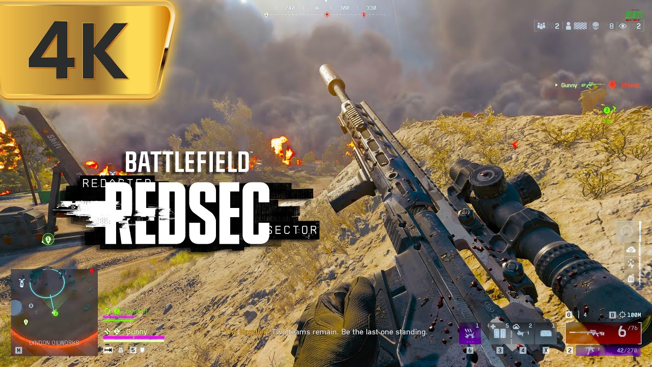 BATTLEFIELD 6 REDSEC BATTLE ROYALE GAMEPLAY! [4K NO COMMENTARY]