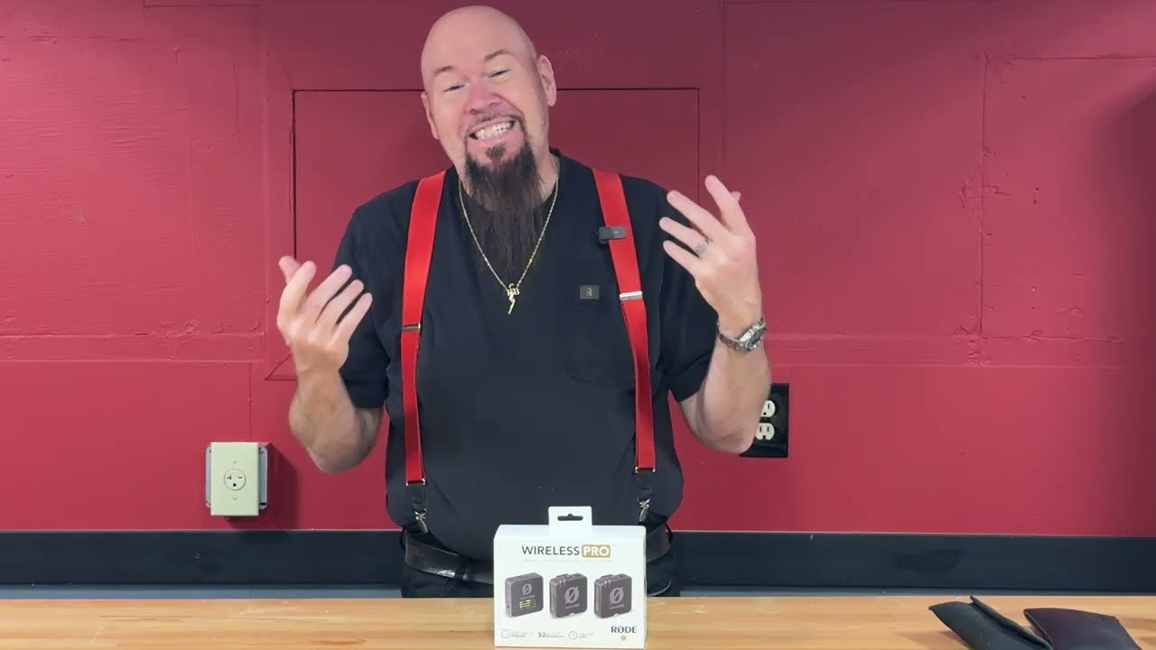 Rode Wireless Pro dual microphone system for video professionals