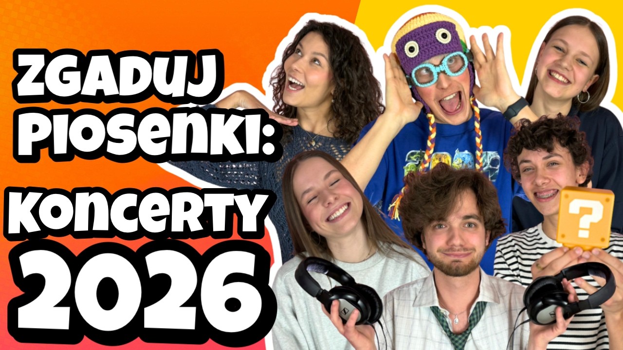 Koncerty 2026: Odgadnij piosenki artyst&oacute;w, kt&oacute;rzy wystąpią w Polsce w 2026 roku | Dzikie Ucho