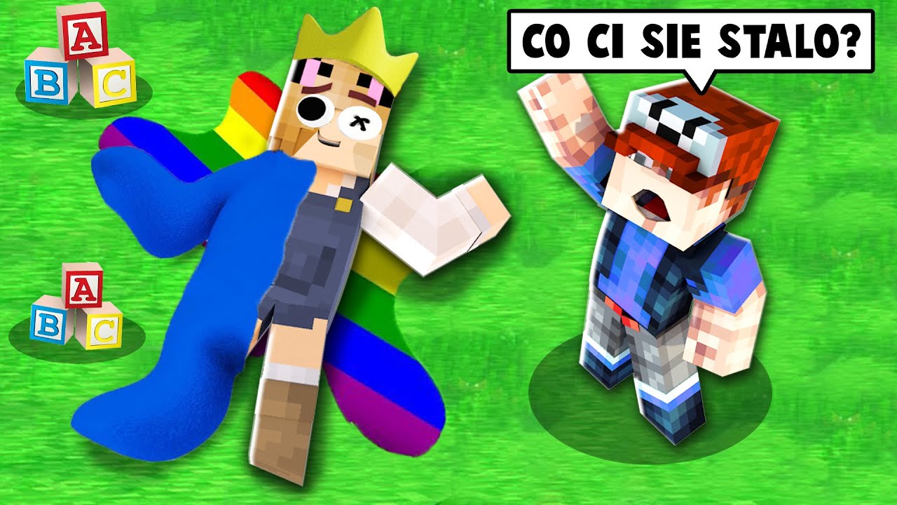 BELLA ZAMIENIA SIĘ W BLUE Z RAINBOW FRIENDS! (Minecraft Roleplay) | Vito i Bella