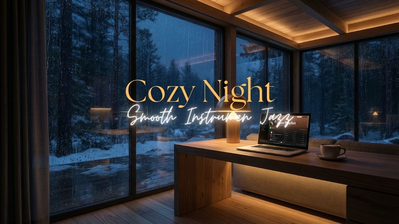 Cozy Night Jazz for Focused Work & Coding
